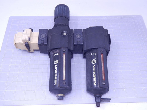 Excelon B74G-4AK-AD3-RMG Pneumatic Filter Regulator And Oil-Fog Lubricator T126781 For Sale