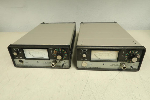 Lot of 2 Marconi 6950 RF Power Meter T126762 For Sale