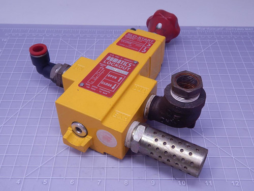 Numatics VT30N06Y Slo Start Lockout Valve T127347 For Sale