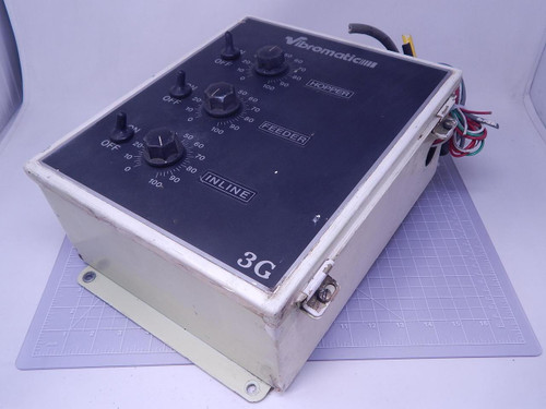 Vibromatic 3G-2R Feeder Controller T127410 For Sale