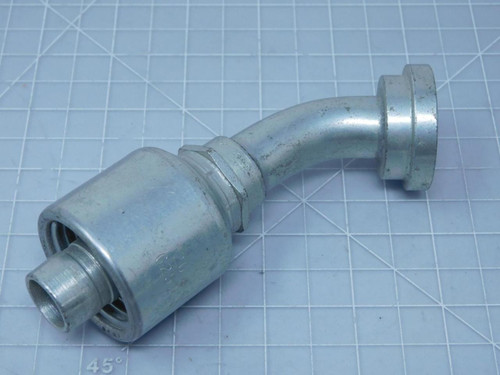 Gates G25307-1212 Hydraulic Hose Fitting 12G-12FL45M T128759 For Sale