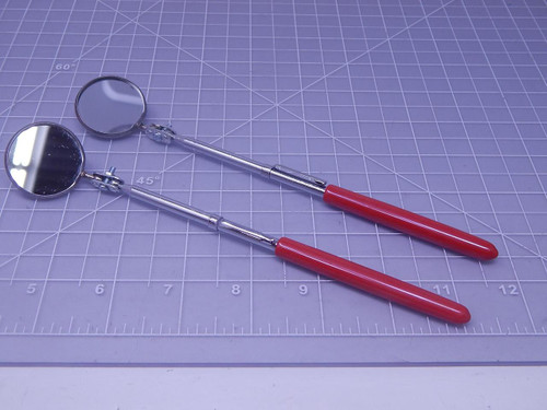 Lot of 2 Ullman E-2 Mirror Inspect Circle T128864 For Sale