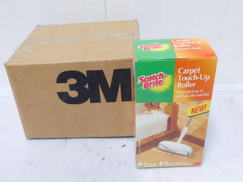 Lot of 4 3M 850SK-24 Scotch-Brite Carpet Touch-Up Roller T128621 For Sale