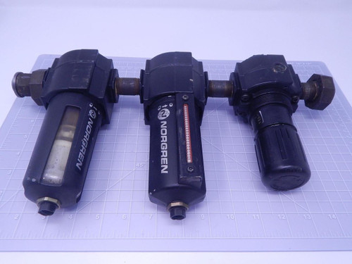 Norgren R74G-4AK-RMN Pneumatic Regulator Set Lock T129306 For Sale