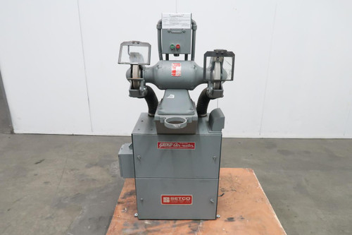 Setcu 602-134-8 Pedestal Grinder 8 In SPL Double End T129196 For Sale