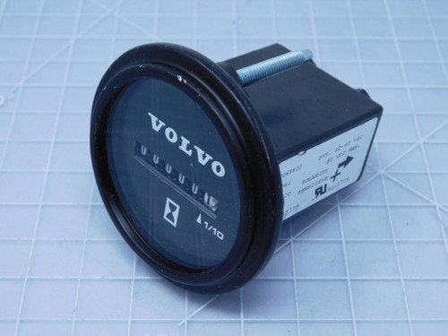 Volvo 50065820 17061    Elapsed Time Indicator Hours 1/10 For Sale