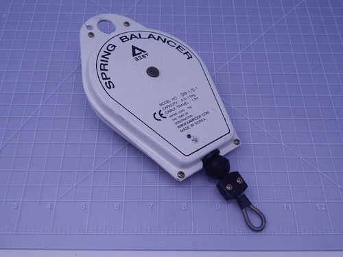 Samkook SW-1/S-1 Spring Balancer Capacity: 0.5-1.5 kg, cable travel: 1.2 m For Sale