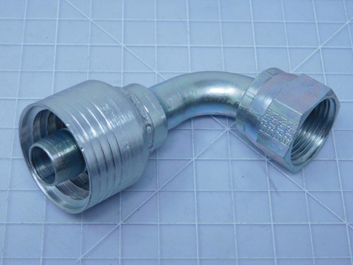 Eaton -10    Swivel Crimpable Hydraulic Hose Fitting 1 3/8 In x 15/16 In For Sale