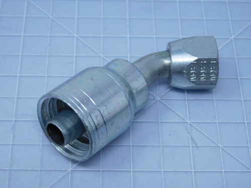 Eaton -8    Swivel Crimpable Hydraulic Hose Fitting 11/16 In x 1 1/16 In For Sale