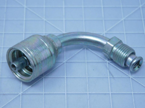 Eaton TTC-4    TTC Series Swivel Crimpable Hydraulic Hose Fitting 1/4 In x 43/64 In For Sale