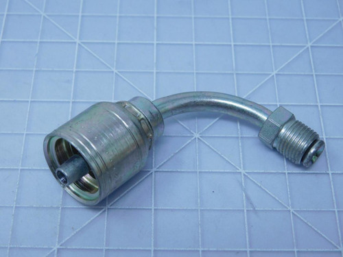 Eaton TTC-4    TTC Series Swivel Crimpable Hydraulic Hose Fitting 3/16 In x 25/32 In For Sale