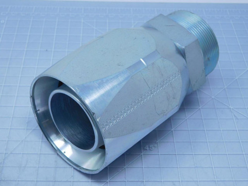 Eaton 4010    Swivel Crimpable Hydraulic Hose Fitting 1 15/16 In x 2 7/8 In For Sale