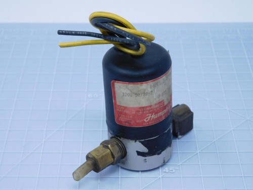 Humphrey 062E1 3 10 20 352    Solenoid Valve 0-125 psi 120V 50/60Hz For Sale