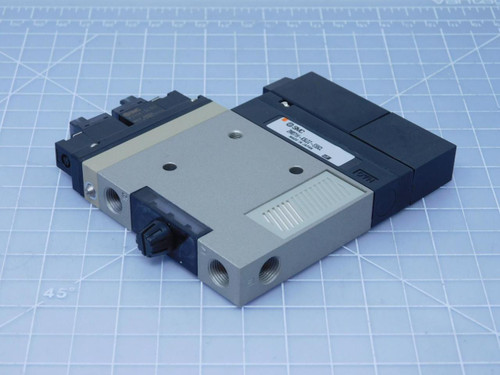 SMC ZM071H-K5LOZ-E55CL    Vacuum Generator w/ ZSE1-00-55CN Switch For Sale