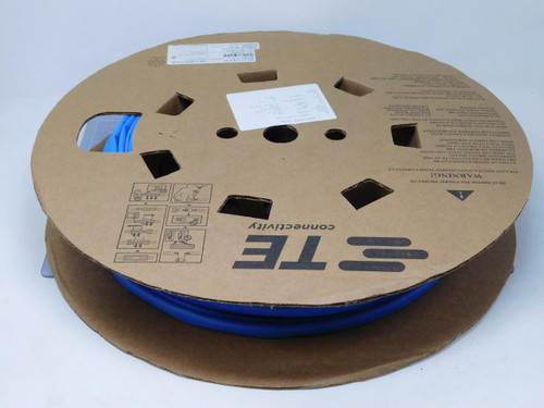 Lot of 50 Ft  Raychem MIL-LT-3/8-6-SP    Heat Shrink Tubing and Sleeves HS-TBG 3/8" For Sale