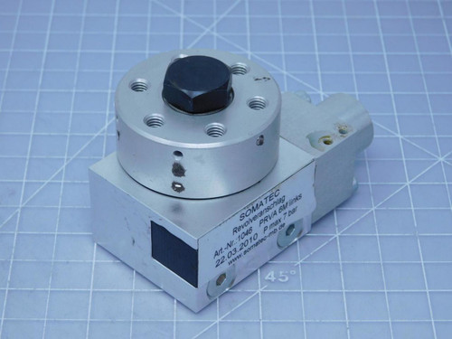 Somatec PRVA 6M links    Pneumatic Turret Stop And Rotary Switching Element For Sale