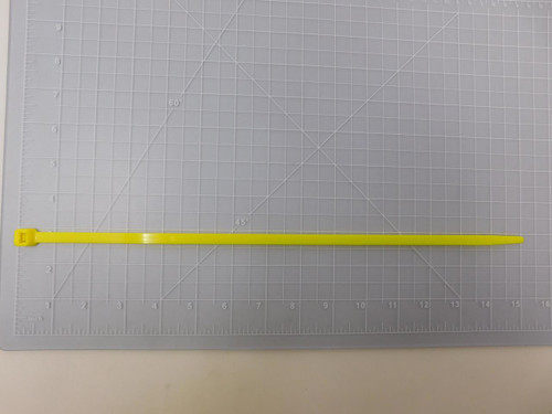 Lot of 100 B/E Aerospace MS3367-3-4    Military Standard Yellow Nylon 14" Cable Tie For Sale