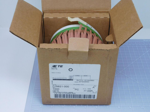 Lot of 1000 TE Connectivity CJ9821-000    Raycehm Heat Shrink Label Wire Identification Roll For Sale