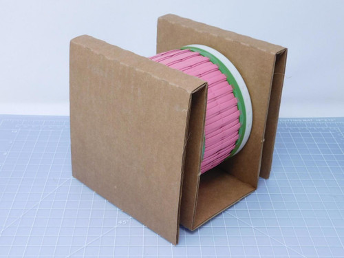 Lot of 1000 TE Connectivity CJ9822-000 MMS-809-2-DL3/32   Raycehm Heat Shrink Label Wire Identification Roll For Sale