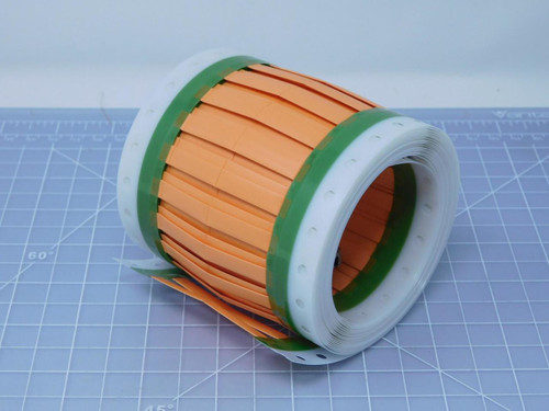 Lot of 250 Boeing  MMS809-3-DL1/8   Raycehm Heat Shrink Label Wire Identification Roll For Sale