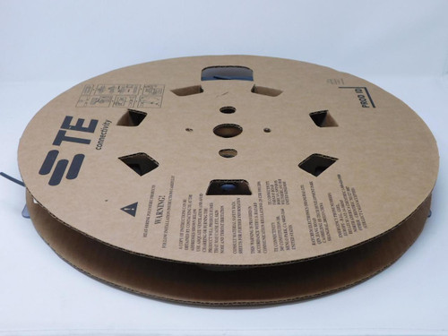 Lot of 80FT TE Connectivity RNF-100-1/8-BK-SP MMS809-0-1/8   Heat Shrink Tubing, Flexible 0.125" (3.18mm) 2 to 1 Black 4.00' (1.22m For Sale