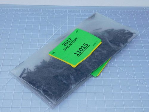 Lot of 1000 Heat Shrink Tubing 5-10130-101-0-10    Black Irradiated Polyolefin Heat Shrink Tubing For Sale