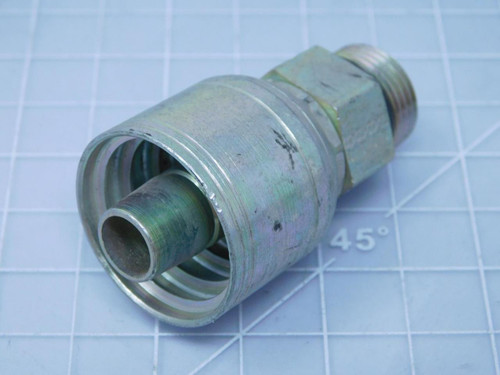 Aeroquip TTC-8    Male Swivel Hydraulic Hose Fitting 3/4 In x 1 1/64 In For Sale