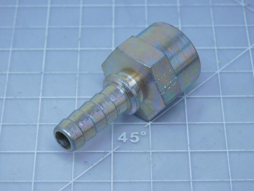 6-8FP    Female Swivel Hydraulic Hose Fitting 23/32 In x 27/64 In For Sale