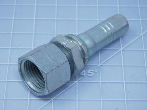 Gates 8PCS FJX-8    Female Swivel Hydraulic Hose Fitting 11/16 In x 17/32 In For Sale