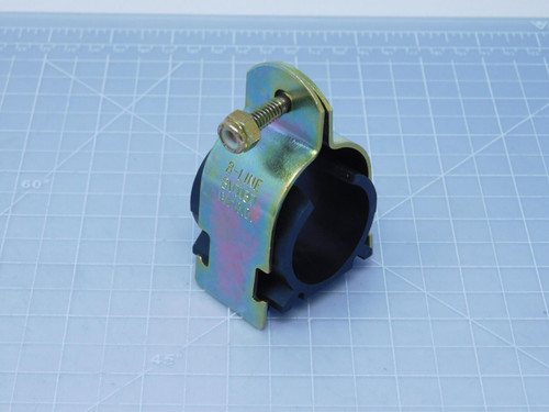 Lot of 10 Cooper BVT137 YZN    B-Line Vibraclamp Pipe Clamp 1 3/8 In O.D. For Sale