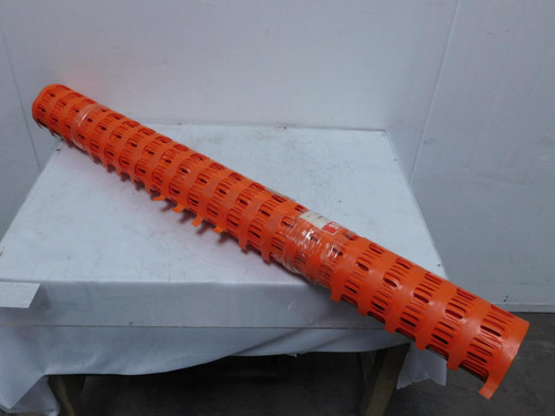 Lot of 75FT ULine S-14713    Orange Standard Safety Fence 4x75 FT For Sale