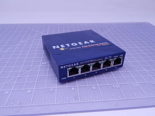 Netgear FS105 v2    ProSafe 5 Port 10/100 Mbps Fast Ethernet Switch For Sale