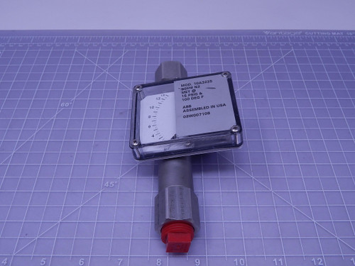 ABB 10A3225 08W007108   Armored Variable Area Flow Meter For Sale