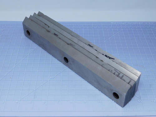 Lot of 4 Granulator Blades 12 In x 2 In For Sale