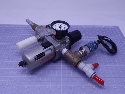 SMC AW30K-N03-Z VHS30-N03-Z Pneumatic Regulator Assembly For Sale