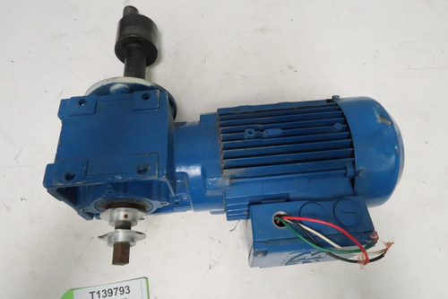 Sew-Eurodrive WAF30 DT80N4 360200572.1.01.001   3 Phase Induction Motor 0.75 kW 200/200/220 V For Sale