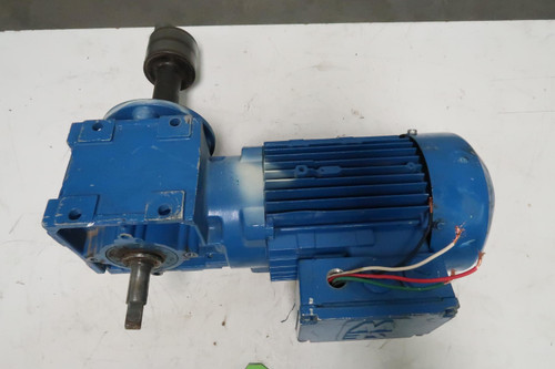 Sew-Eurodrive WAF30 DT80N4 360200652.1.01.002   3 Phase Induction Motor 0.75 kW 200/200/220 V For Sale