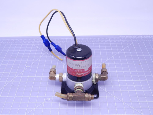Humphrey 125 4E1 21    Solenoid Valve 0-125 PSI 120 V For Sale
