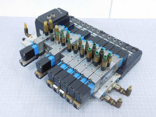 Festo IIFG-02-1/8-10-BU    Solenoid Valves w/ Manifold For Sale