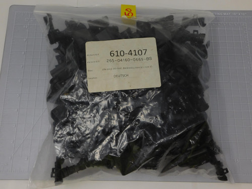 Lot of 50 Deutsch 1011-269-0605    DT Backshell 180 6 Way Receptacle For Sale