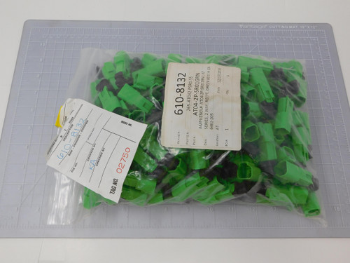 Lot of 100 Amphenol AT04-2P-SR01GRN    2 Way Green Receptacles For Sale