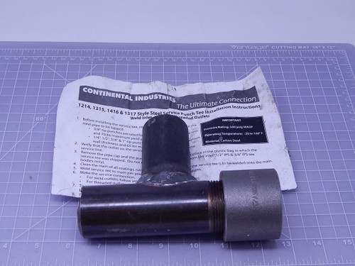 Continental ECN 2552    Steel Service Punch Tee For Sale