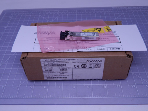 Avaya AA1419048-E6 PLRXPL-VI-S24-AV   SFP Connector For Sale
