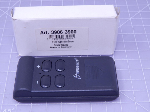 Turn-O-Matic Art. 3906 3900    Remote 1 x RF Push Button Sender For Sale