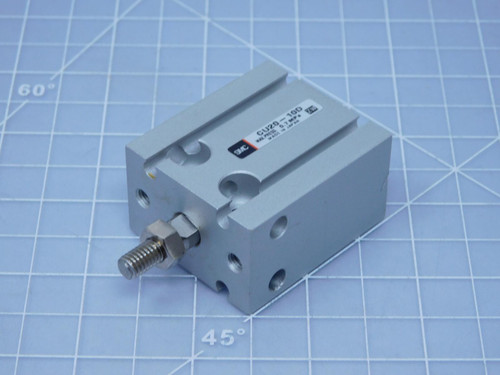 Lot of 2 SMC CU20-10D    Compact Air Cylinders For Sale