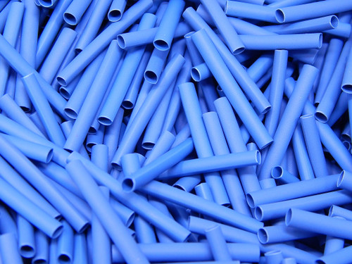 Lot of 10000 HeatShrink Tubing 5-10130-105-0-110    Blue Heat Shrink Tubing For Sale