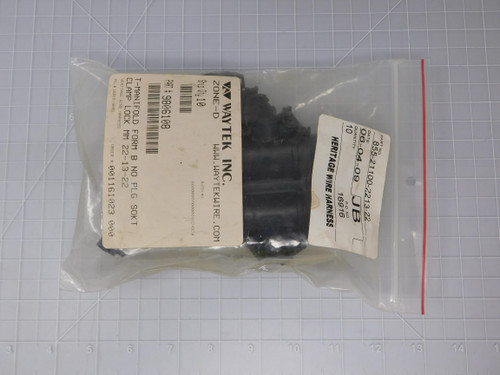 Lot of 10 Waytek 9806108    T-Manifold Form B NO PLG SOKT Clamp Lock MM 22-13-22 For Sale