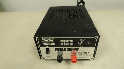 GC Electronics  18-577    Power Supply Regulated 12 VDC For Sale