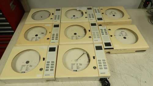 Lot of 8 Dickson  THDX KTX     Temp & Humidity Chart Recorders For Sale
