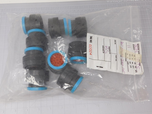 Lot of 10 Deutsch HDP26-24-23PE    HDP Series Size 24 23 Position Plug for Pins For Sale